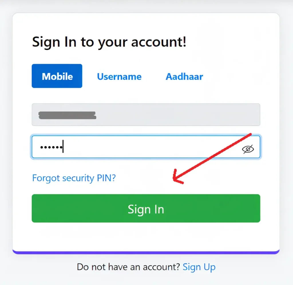 Sign In or Sign Up DigiLocker